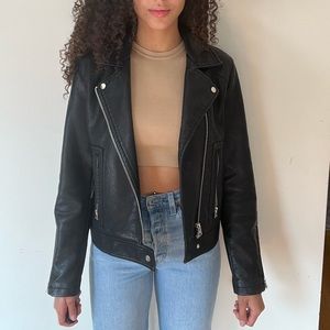 Topshop Leather Jacket